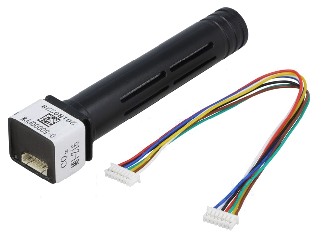Sensor: gas; kooldioxide (CO2); Bereik: 0÷50000ppm Sensor: gas; kooldioxide (CO2); Bereik: 0÷50000ppm